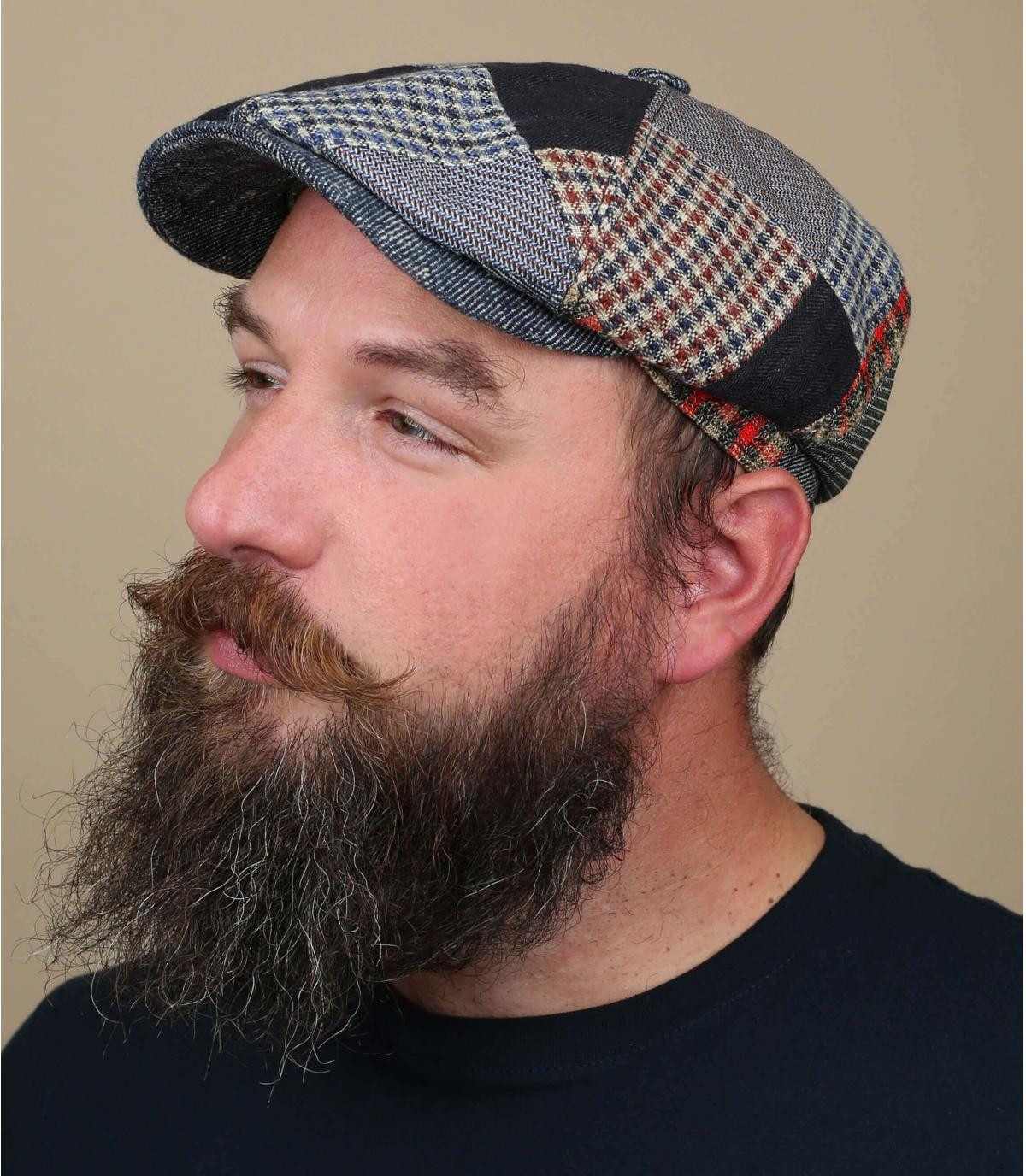 gorra Stetson patchwork Brooklyn Cap Patchwork gorra Stetson patchwork Brooklyn Cap Patchwork